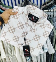 11.SBD3.-0117- হাফ হাতা শার্ট(পপকর্ন কটন)