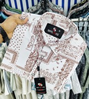 11.SBD3.-0125- হাফ হাতা শার্ট(পপকর্ন কটন)