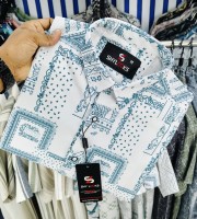 11.SBD3.-0126- হাফ হাতা শার্ট(পপকর্ন কটন)