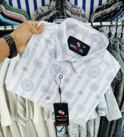 11.SBD3.-0129- হাফ হাতা শার্ট(পপকর্ন কটন)