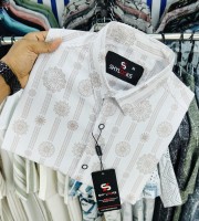 11.SBD3.-0130- হাফ হাতা শার্ট(পপকর্ন কটন)