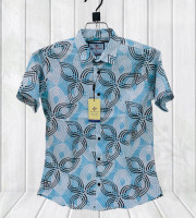 11.SBD3.-0135- হাফ হাতা শার্ট(চায়না স্পেন্ডেক্স কট ফেব্রিক্স)