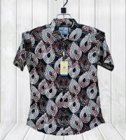 11.SBD3.-0138- হাফ হাতা শার্ট(চায়না স্পেন্ডেক্স কট ফেব্রিক্স)