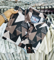 SBD1.-0157-ফুল হাতা শার্ট(চায়না ম্যগনেট স্ট্রিচড ফেবিক্স)