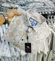 SBD1.-0167-ফুল হাতা শার্ট(চায়না ম্যগনেট স্ট্রিচড ফেব্রিক্স)