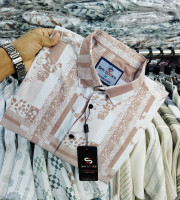 SBD1.-0169-ফুল হাতা শার্ট(চায়না ম্যগনেট স্ট্রিচড ফেব্রিক্স)