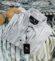 SBD1.-0172-ফুল হাতা শার্ট(চায়না ম্যগনেট স্ট্রিচড ফেব্রিক্স)